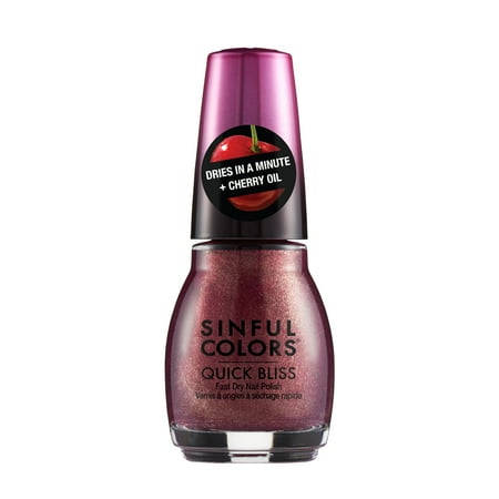 Quick Bliss - Fast & Fierce Collection Nail Polish, 2674 Flushed, 0.5 oz
