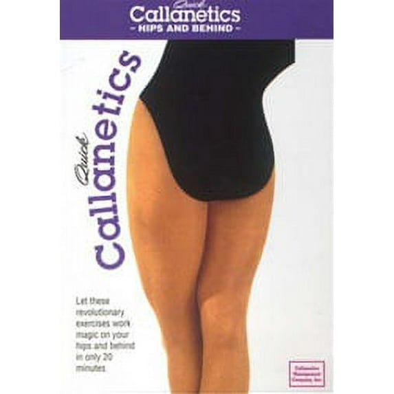 Quick Callanetics Hips And Behind DVD