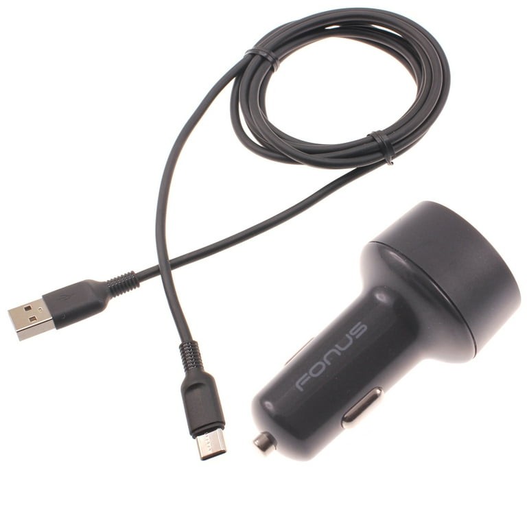 Quick Car Charger for Samsung Galaxy Note 10/Plus 36W 2-Port USB