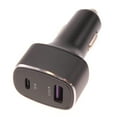 thumbnail image 1 of Quick Car Charger for Samsung Galaxy S23/S22/S21/S20/Ultra/Plus - 36W 2-Port USB Type-C PD Power Adapter DC Socket, 1 of 6