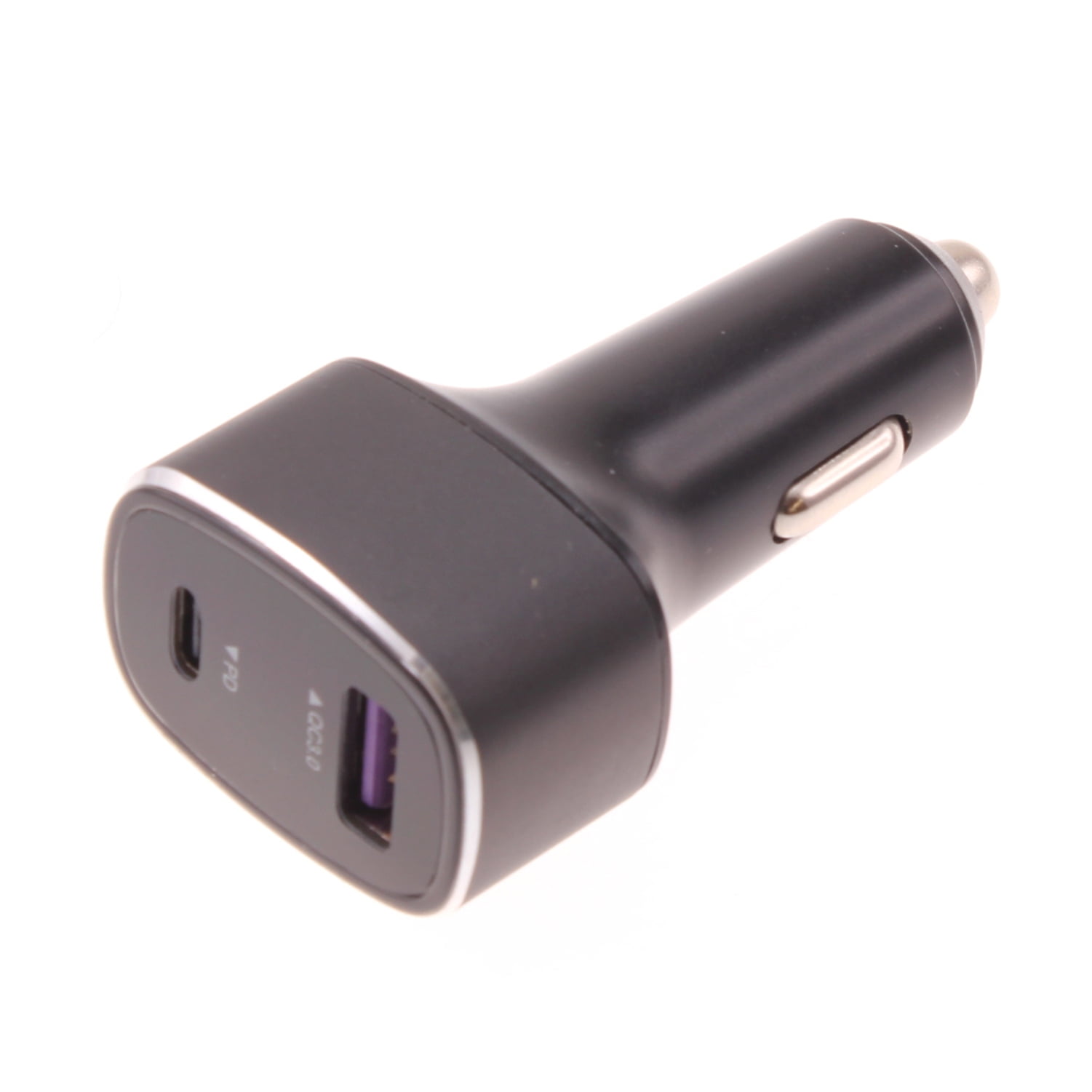 Quick Car Charger for iPhone 15/Pro/Max/Plus 36W 2Port USB TypeC PD