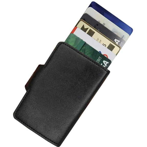 Quick Card Wallet - Protects Against Identity Theft & Fraud RFID Blocking Sleek Design Aluminum Card Holder - MEN WOMEN