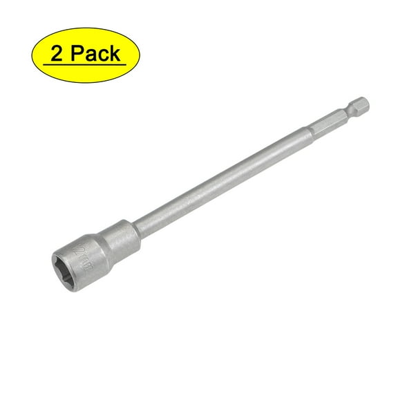 Quick-Change Hex Shank Magnetic Nut Setter Driver Drill Bit, Metric, 12mm