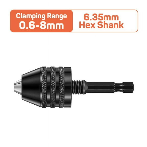 Quick Change Hexagonal Shank Drill Chuck Three Jaw Self Centering Chuck Drill Electric Mill Clamping Tool
