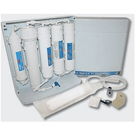 Quick Change RO Reverse Osmosis Water Filtration System 5 STAGE 50 GPD