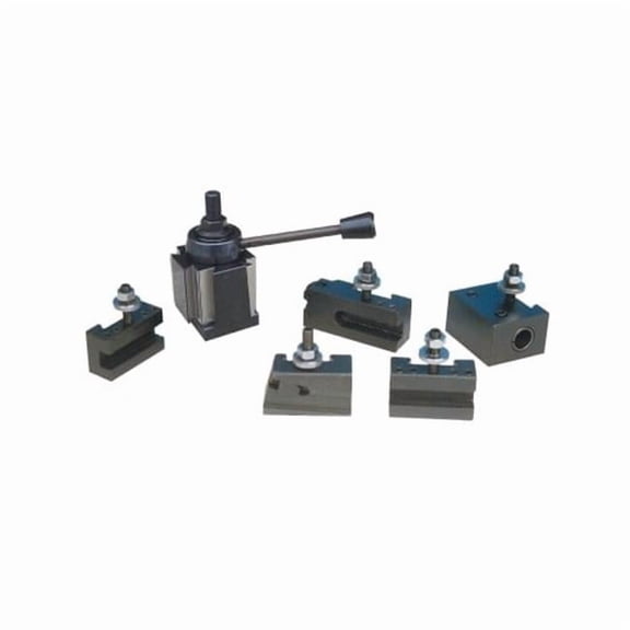 Quick Change Wedge Tool Post Set - Multi-Tool Capability - Compatible with BXA