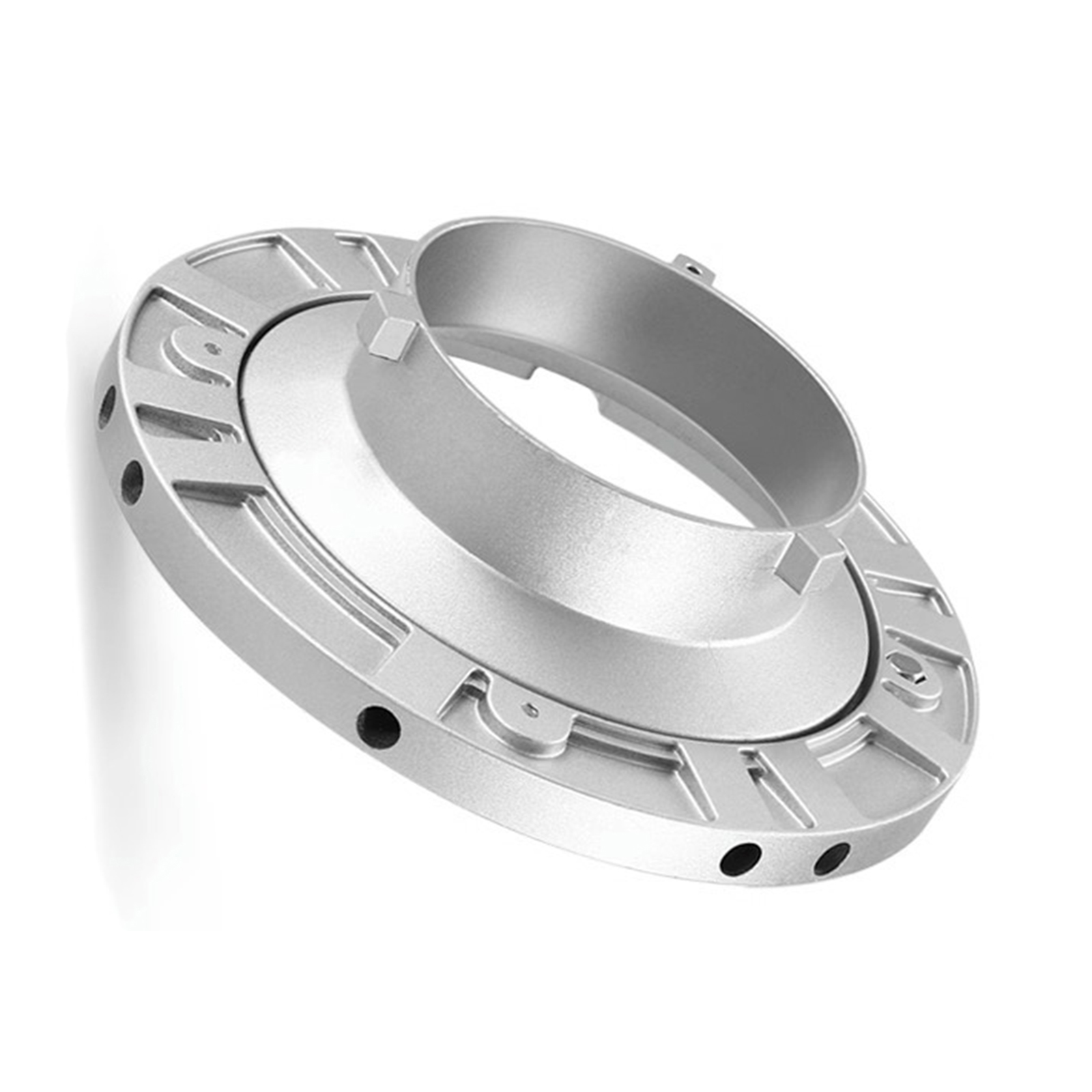 Speed Ring Bowen Mount In Metallo – Adattatore Per Softbox Quadrato, Ottagonale O Rettangolare