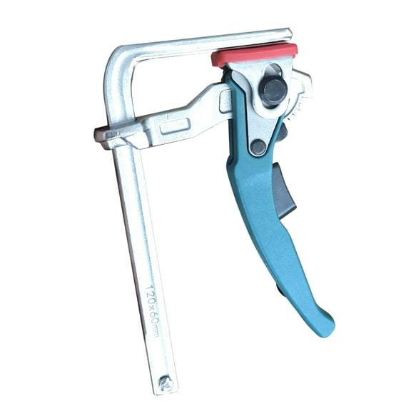 Quick Clamps, Table Clamp Woodworking Tool, Quick Track Saw Clamps, Guide Rail F Clamp, Alloy Steel MFT Table Tools for MFT Guide Rail System