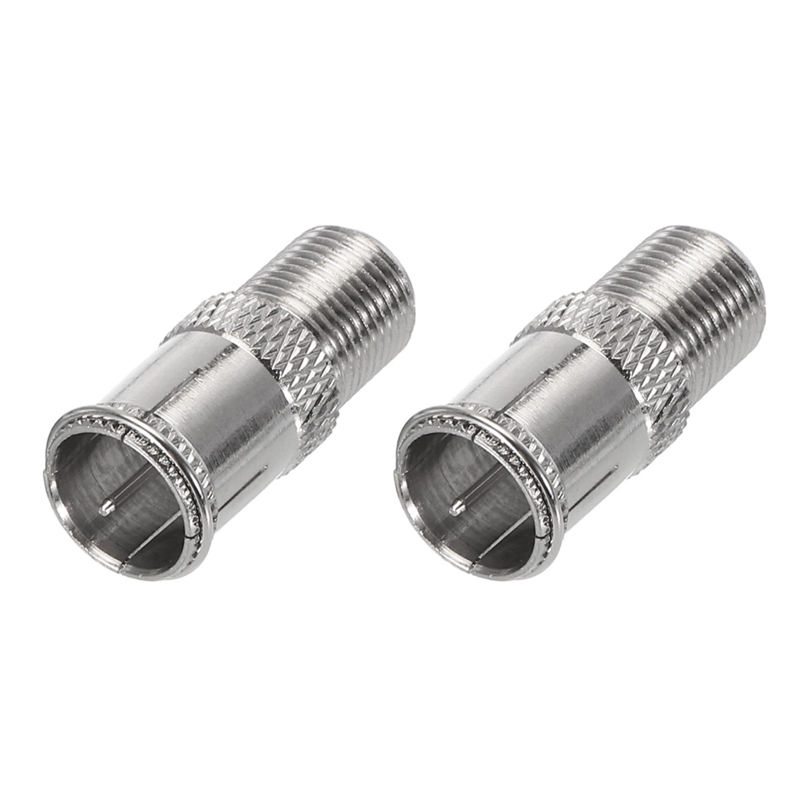Quick Coaxial Connector Coax Coupler F Male to F Female Push on Adapter