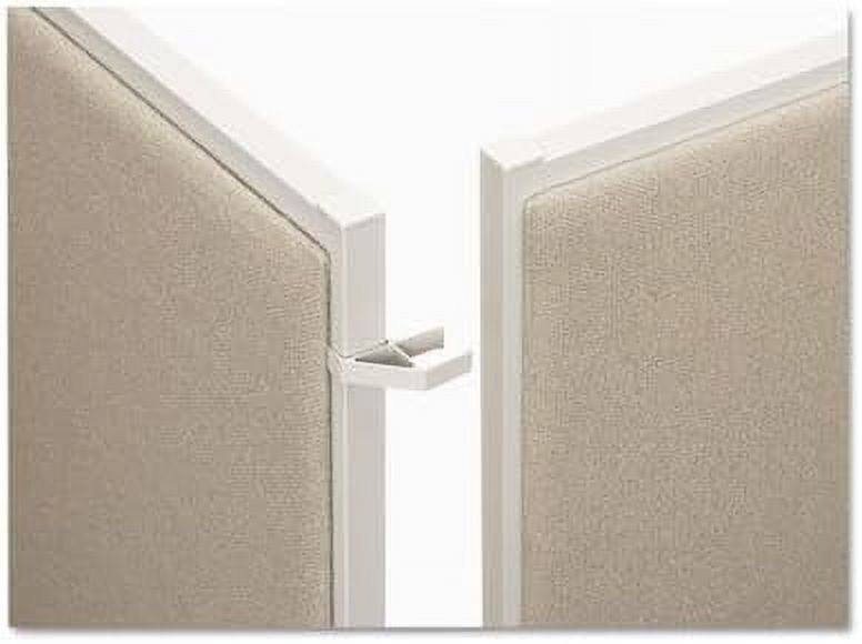 Quick Connect 90 Connecting Hardware, Gray, 2/Pack, Sold as 1 Pair