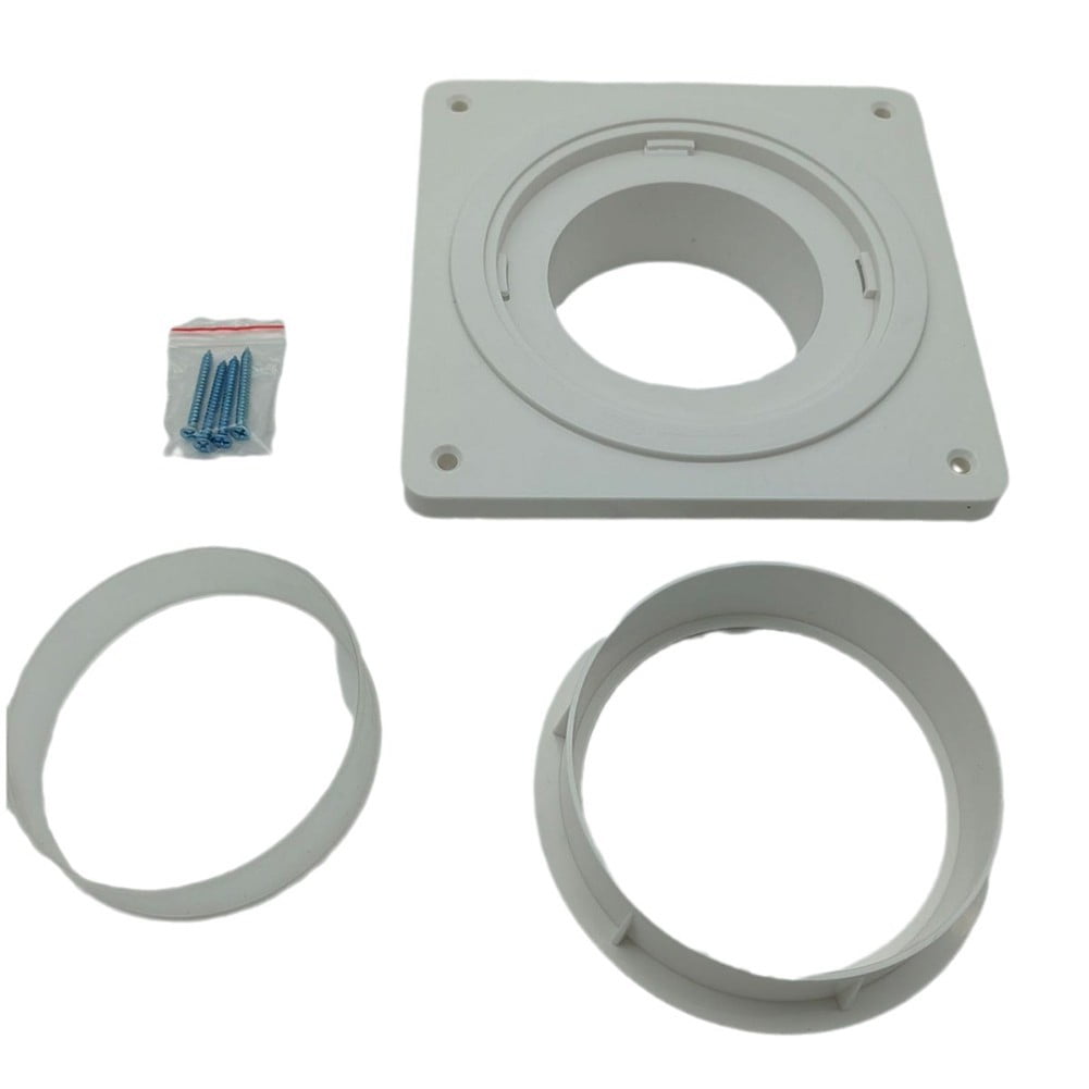 Quick Connect Dryer Vent Kit Wall Plate for Secure Ventilation Connection