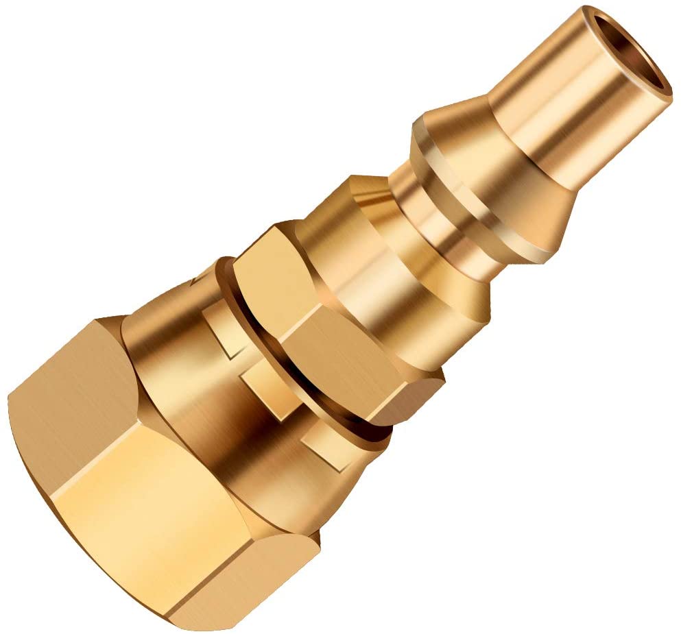 Quick Connect Fittings, 1/4'' RV Propane Quick Connect Fittings for