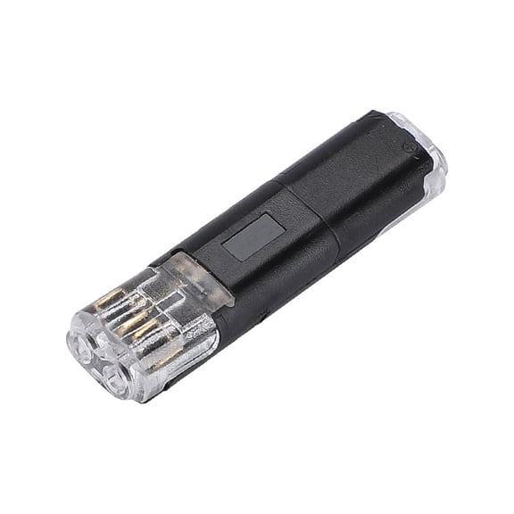 Quick Connect Wire Connectors, D2 Double Wire Plug in Connectors with Locking Buckle, Fasteners Snap-On Blocks Wire Plugs 2 Pin for LED Strip Lights, DIY Crafting, Low-Voltage Decor 18-22 AWG