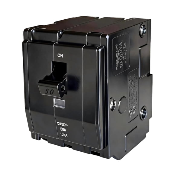 Quick Connecting 3 Poles 50A Miniature Circuits breaker Square Plug in Circuits breaker For Electrical Panel Installatio