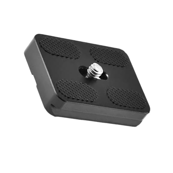 Quick Connecting Plate Quick Mount Plate for Standard Tripods Ballhead Featuring Secure Grip Design 1/4Inch Screws