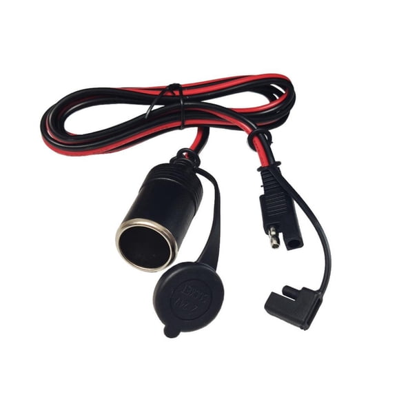 Quick Connecting SAE to Cigarettes Lighter Adapter Cable for Various Power Solution Short Circuits Protections Adapter