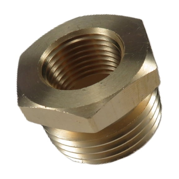 Quick Connection 3/8 X 3/4 Brass Easy Coupling Erosion Resistant Water Pipe Fitting Not Tool Required for Home