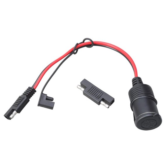 Quick Connection SAE Plug to Female Car Socket Extension Cable 14AWG 0-36V