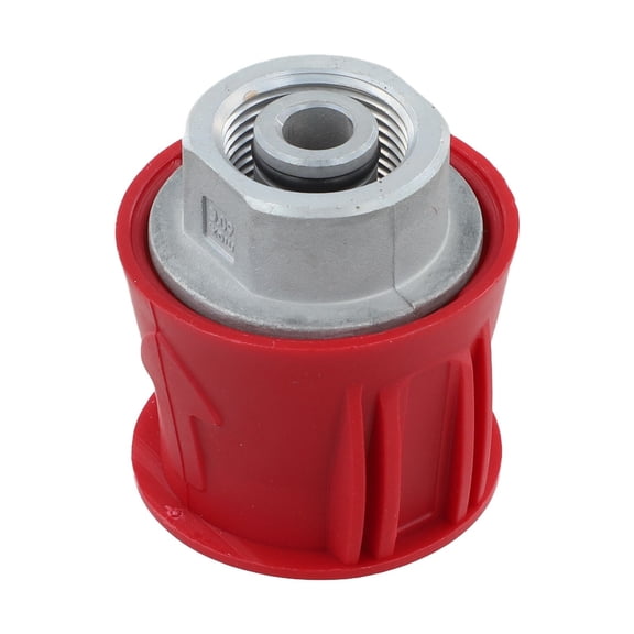 Quick Connector Fitting for Karcher for K Series Car Washers, 8-9mm Outlet Pipe Extension Accessory, Plastic and Metal Construction for Optimized Water Flow and Easy Installation(red)