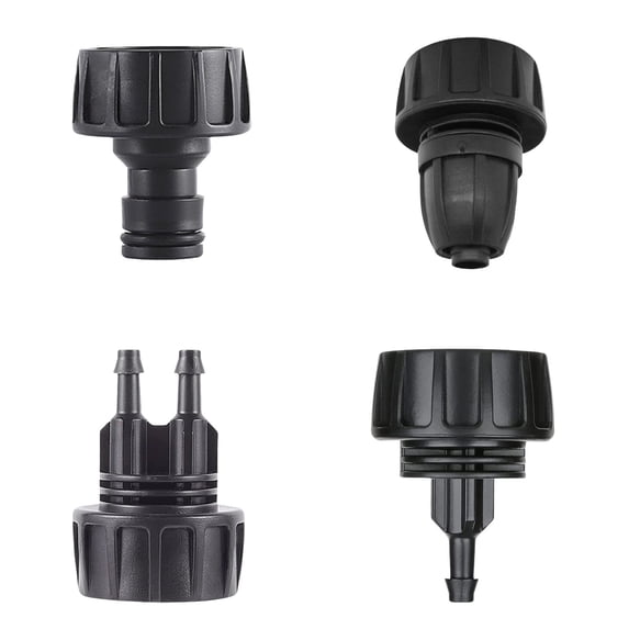Quick Connector Garden Hose Fittings, Automatic Watering Device US Thread, Drip Irrigation Connector (B)