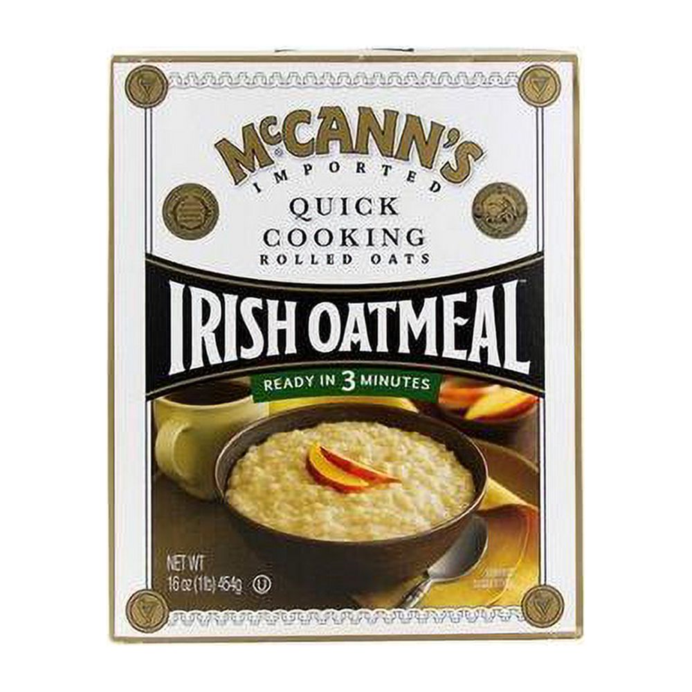 Quick Cooking Rolled Oats Irish Oatmeal 16 Oz (Pack Of 2)