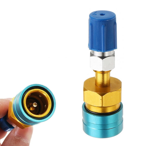 Quick Coupler Low Car Side Quick Coupler Auto Air-conditioning Hose Adapter Fitting Connector Tool