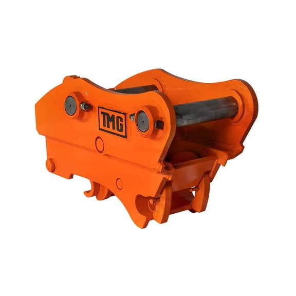 TMG Industrial Quick Coupler for Excavator, 45mm Pin Diameter, 260-320mm Pin Spread, Built-In Lifting Point (3300 Lb Rating), TMG-EQC45