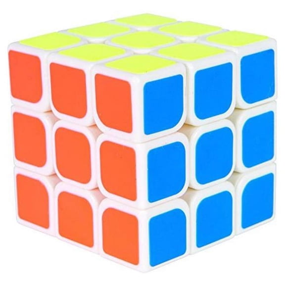 Quick Cube 3x3 Puzzle - Multi-Color - Lightweight Design - Iconic Brand