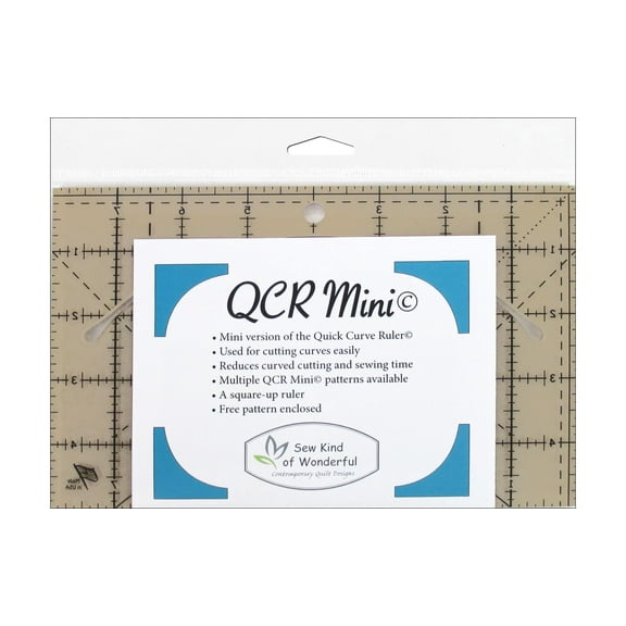Quick Curve Mini Quilt Ruler by Jenny Pedigo for Sew Kind of Wonderful