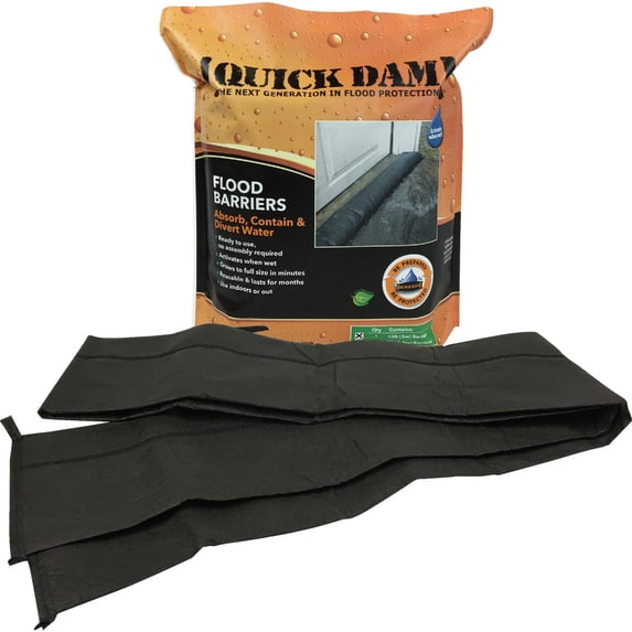 Quick Dam 10 Ft. Water Activated Flood Barrier (QD610-12) 12/Pack