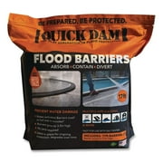 Quick Dam Flood Barriers, 6" x 17 ft x, 3.5", 1 Barrier