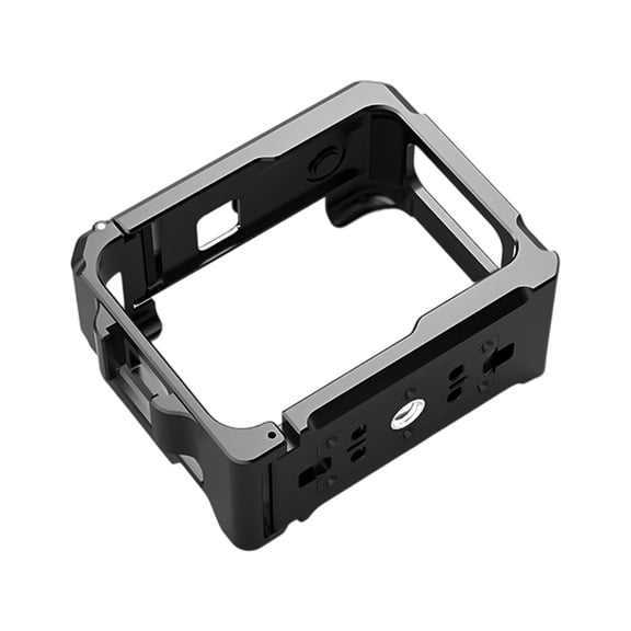 Quick Detach Aluminum Camera Cage Systems With Double Cold Shoe Compatibility Rapid Installation Suitable For Camera