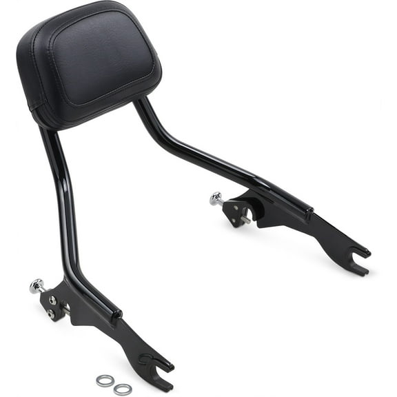 Quick Detachable 14 in. Round Sissy Bar w/Backrest