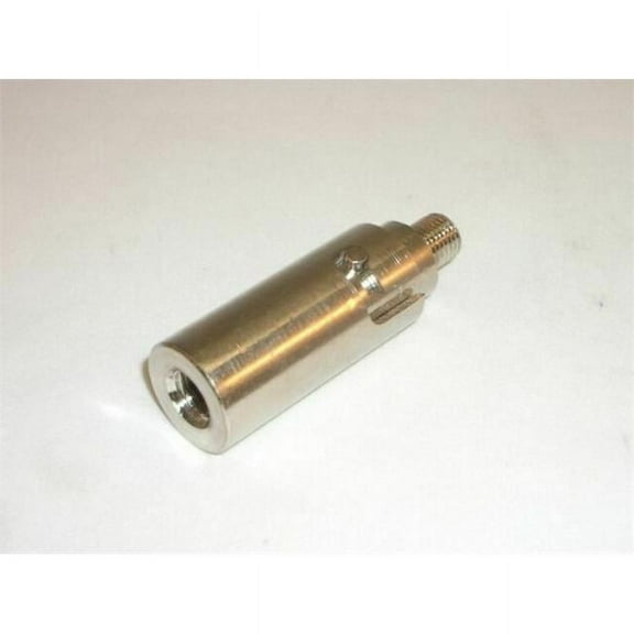 Quick Disconnect 0.37 in. Smooth Brass Body Chrome Plate