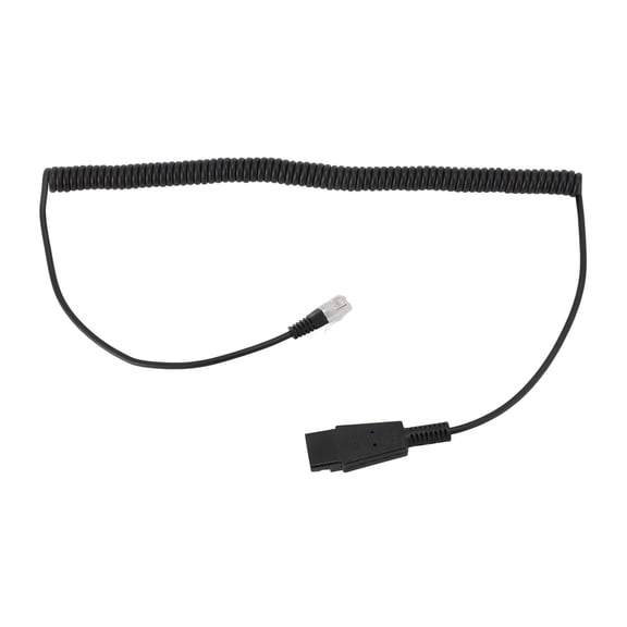 Quick Disconnect Headset Cord Adapter, RJ9 To QD, For Office  Call Centers
