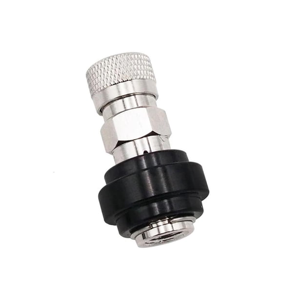 Quick Disconnect Slide Check Valves Stainless Steel 1/8 NPT Thread 8mm for Hose