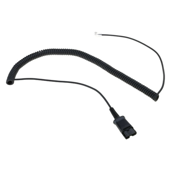 Quick Disconnects Headsets Cord for QD Headsets to J100, 1600 RJ9 Telephone Connectivitys