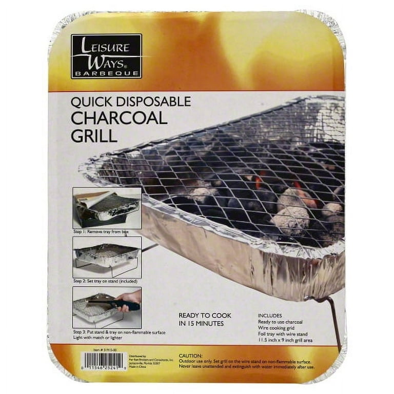 Disposable top grill walmart