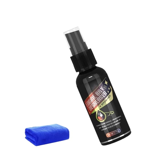 Quick-Dissolve Engine Degreaser & Stain Remover, Effective on Motorcycles, Floors, Tools