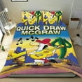 thumbnail image 1 of The Quick Draw McGraw Show-themed Bed Sheet Set Three Piece Set Comfortable And Skin Friendly Unique Design Home Decor Gifts For Family Friends fans54x79Inches（135cm*200cm）, 1 of 6