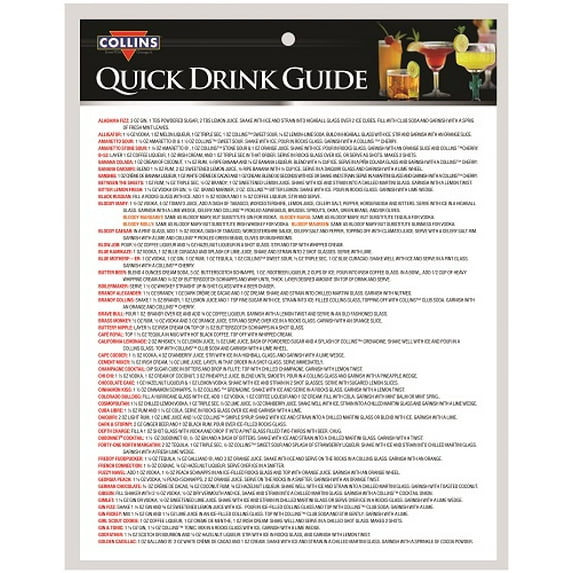 Quick Drink Guide