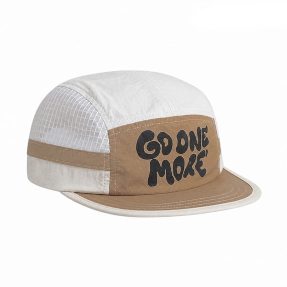 Quick Dry 5 Panel Running Hat Breathable Mesh Hat Two-Tone Short Brim Hats Lightweight Baseball Cap Summer Sport Cap,One Size