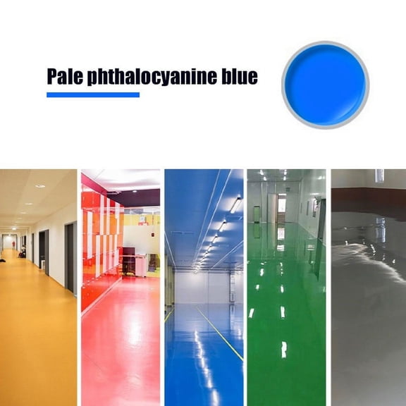 Quick-Dry Anti-Slip Water-Based Floor Paint, 500ml Golden Silk Epoxy Water-Based Floor Paint,Waterproof and Non-Slip, for Concrete, Wood, Tile and Metal