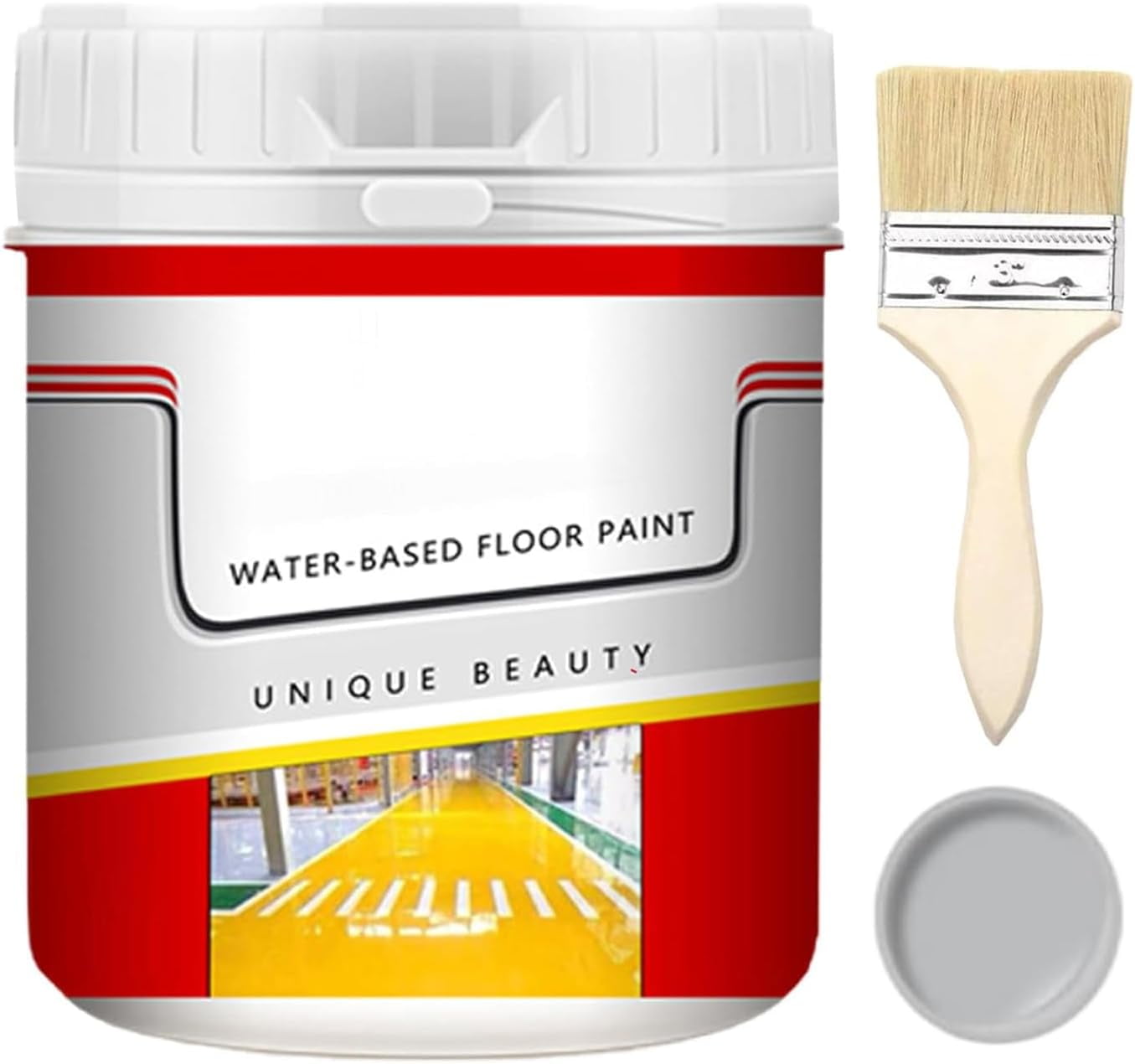 QuickDry AntiSlip WaterBased Floor Paint, Golden Silk Waterbased