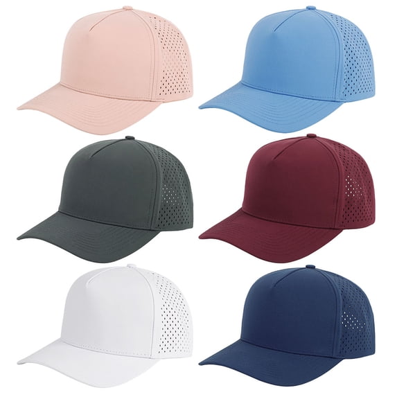 Quick Dry Baseball Cap Mesh Snapback Hat Sun and Rain Protection Golf Ball Cap Outdoor Running Travel Hat for Men Women