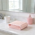thumbnail image 1 of Quick Dry Bath Towel, Super Absorbent & Soft Polyester Towels, Thick Oversized Pink Bathing Towels for Shower, Gym, Spa, 31.5x15 Inches, 1 of 5