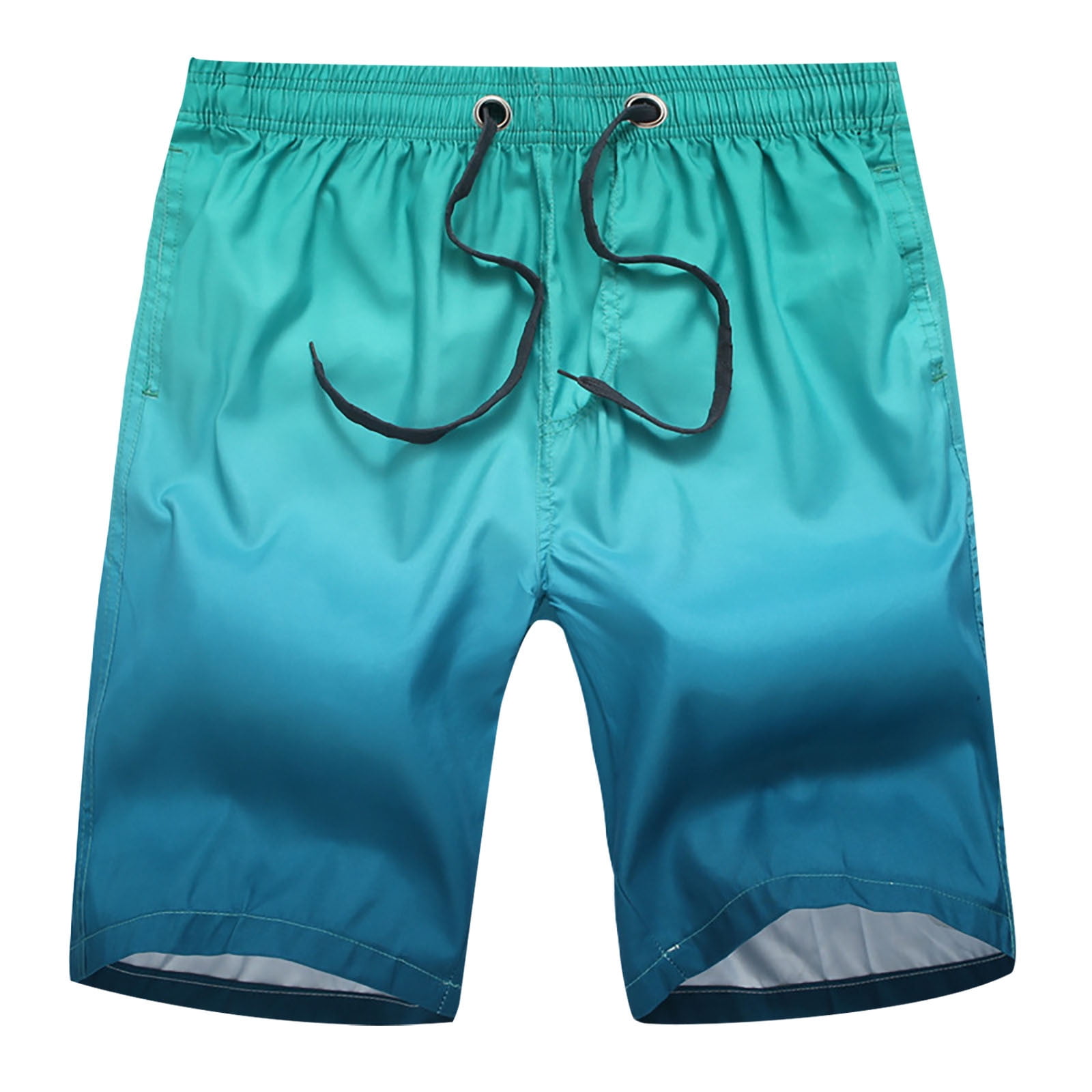 Quick Dry Bathing Suits for Men Gradient Lace Holiday Pants Cool