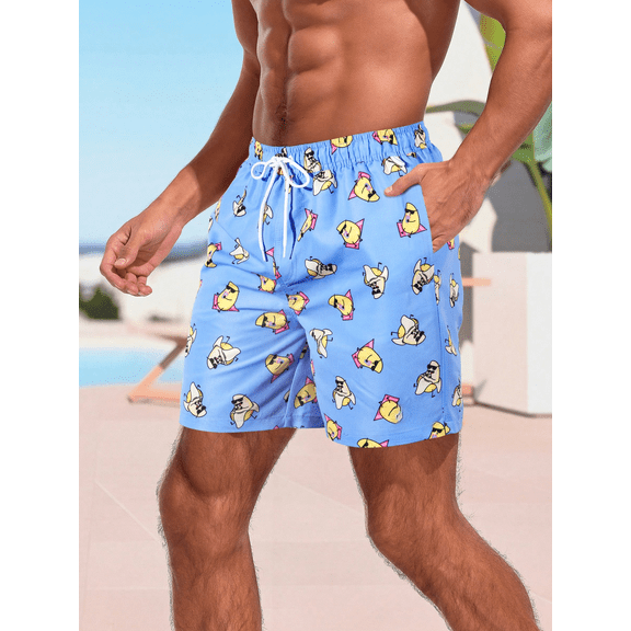 Quick Dry Beach Shorts for Sports and Training - Breathable and Comfortable for Men