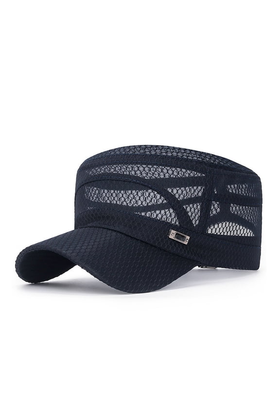 Quick Dry Breathable Outdoor Hat UV Sun Protection Mesh Trucker Cap Unisex Adjustable Athletic Hat