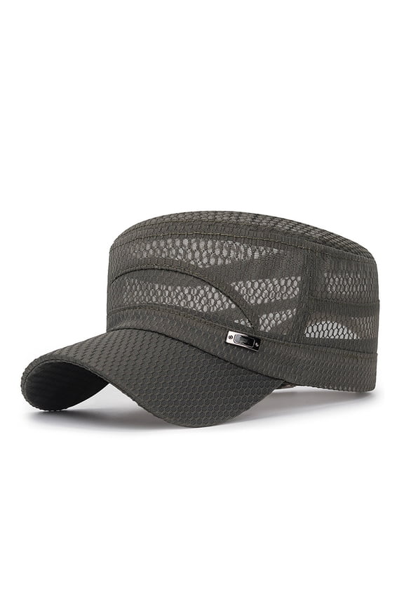 Quick Dry Breathable Outdoor Hat UV Sun Protection Mesh Trucker Cap Unisex Adjustable Athletic Hat